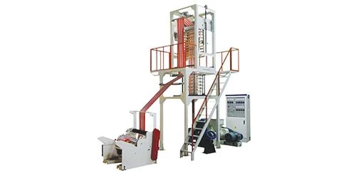 دو رنگ Coextrusion اڑا فلم مشین